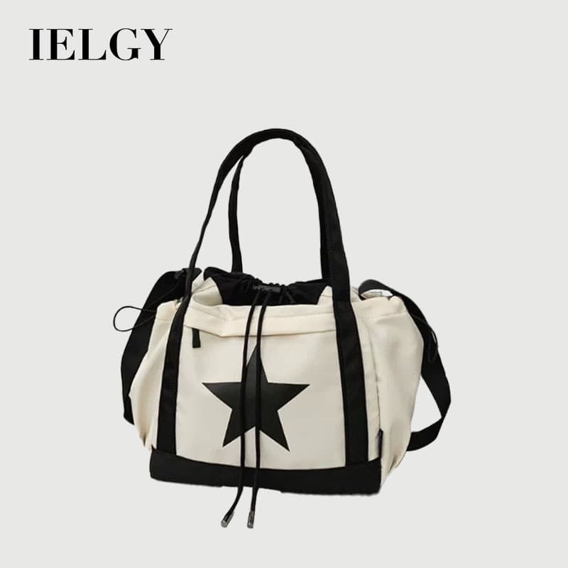 IELGY Bolsa mensageiro Casual de grande capacidade Bolsa de ombro de viagem