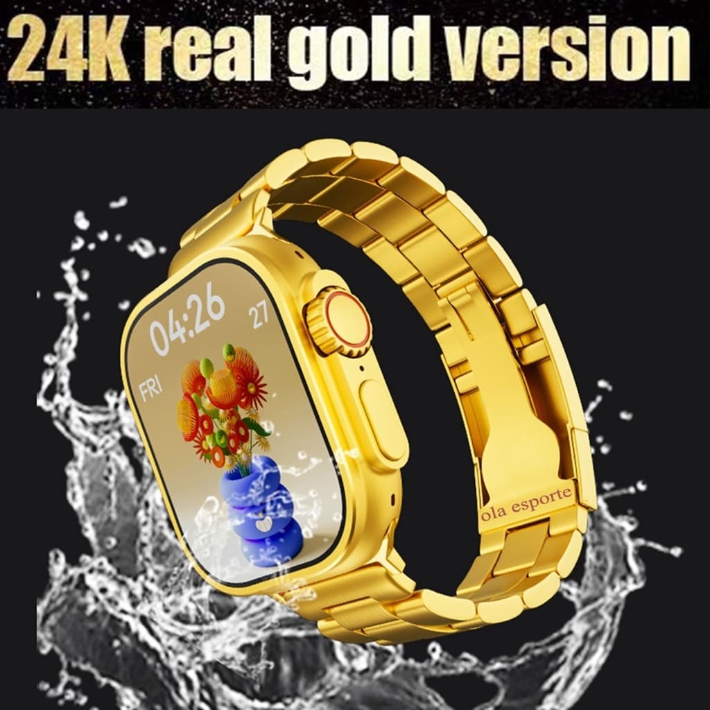 【With i12 Tws】2026 C9 S9 T800 Ultra Smart Watch Capacidade Grande + Carregamento Sem Fio