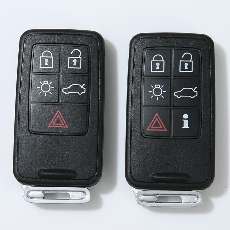 Adequado Para Volvo 5/6 Botões S60L/S80L/V60/V40 Caixa Chave XC60 Inteligente Entrada Sem Escudo De Substituição