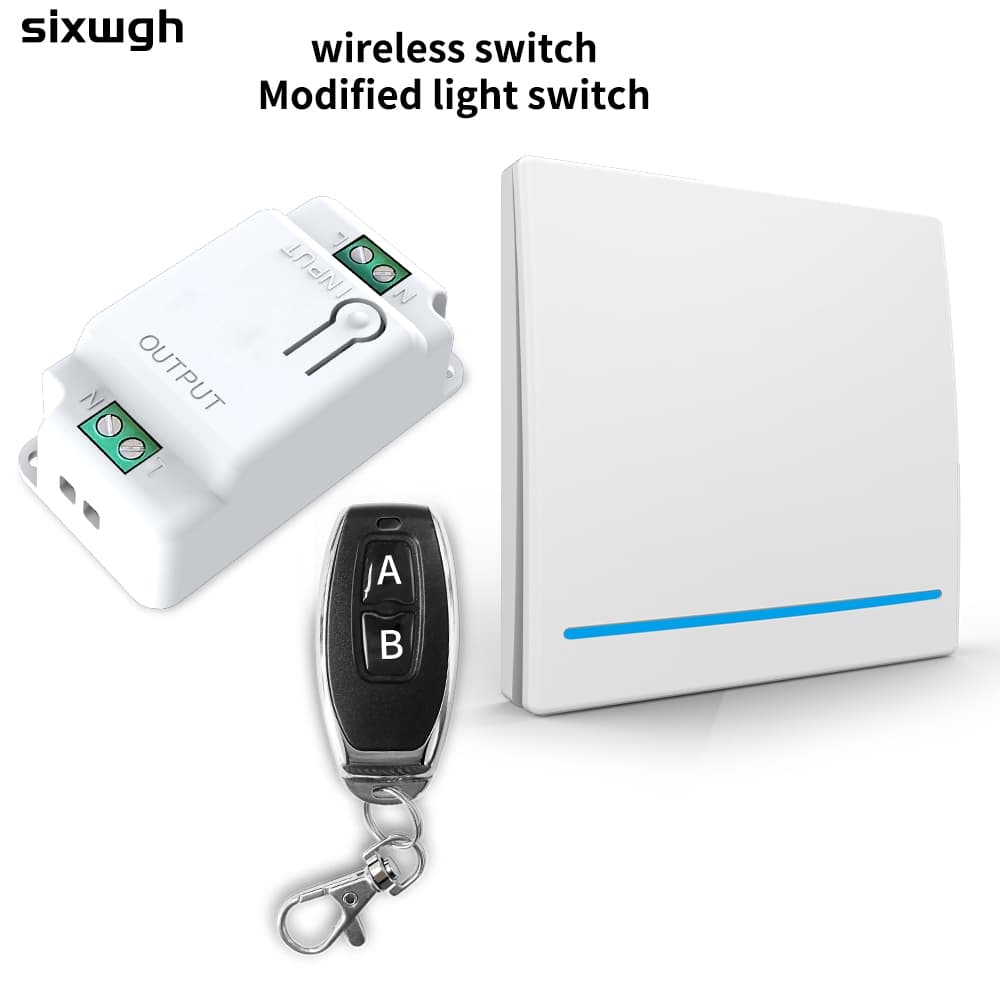 RF433MHZ Interruptor Sem Fio Controle Remoto DIY Controle Remoto Interruptor smart switch