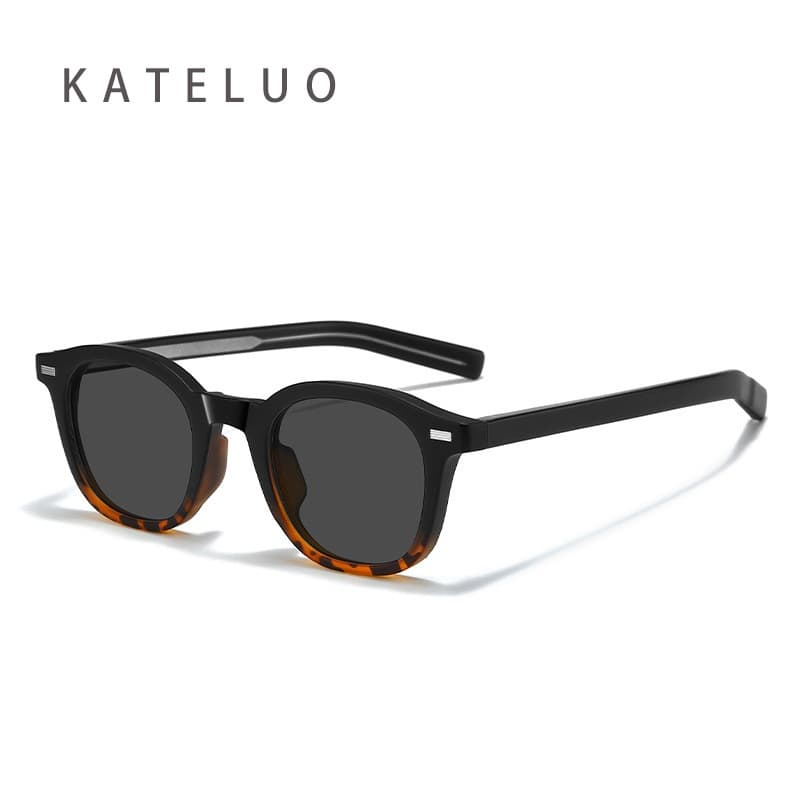 KATELUO Moda Feminina TR90 Óculos De Sol Polarizados Retro UV400 Proteção Quadrado Atividade Ao Ar Livre Para Z8653