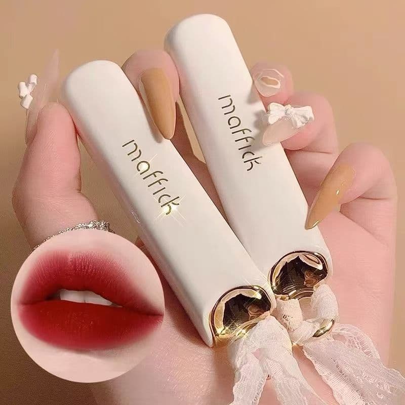 Batom De Maquiagem Fosco De Renda , Copo Antiaderente De Longa Duração , Brilho Labial Hidratante De Veludo , 6 Cores
