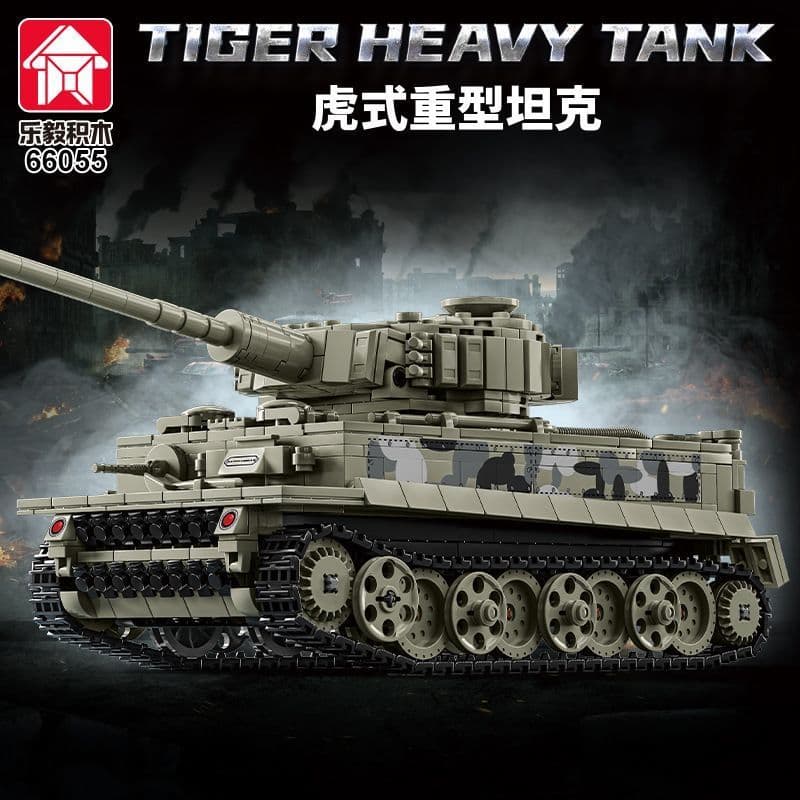1077 pçs blocos de construção Lego Mekava estação principal tanque pesado 99A tigre veículo blindado brinquedo modelo me