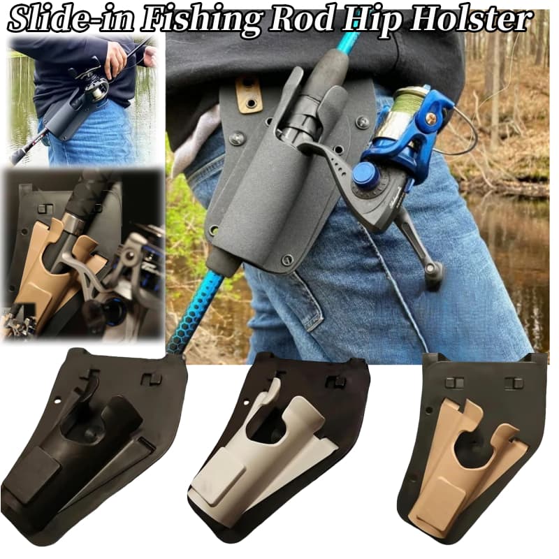 Coldres De Quadril Para Vara De Pesca Deslizantes , Suporte De Viva-Voz Com Mosca E Banco , Equipamento De Cinto De Traç