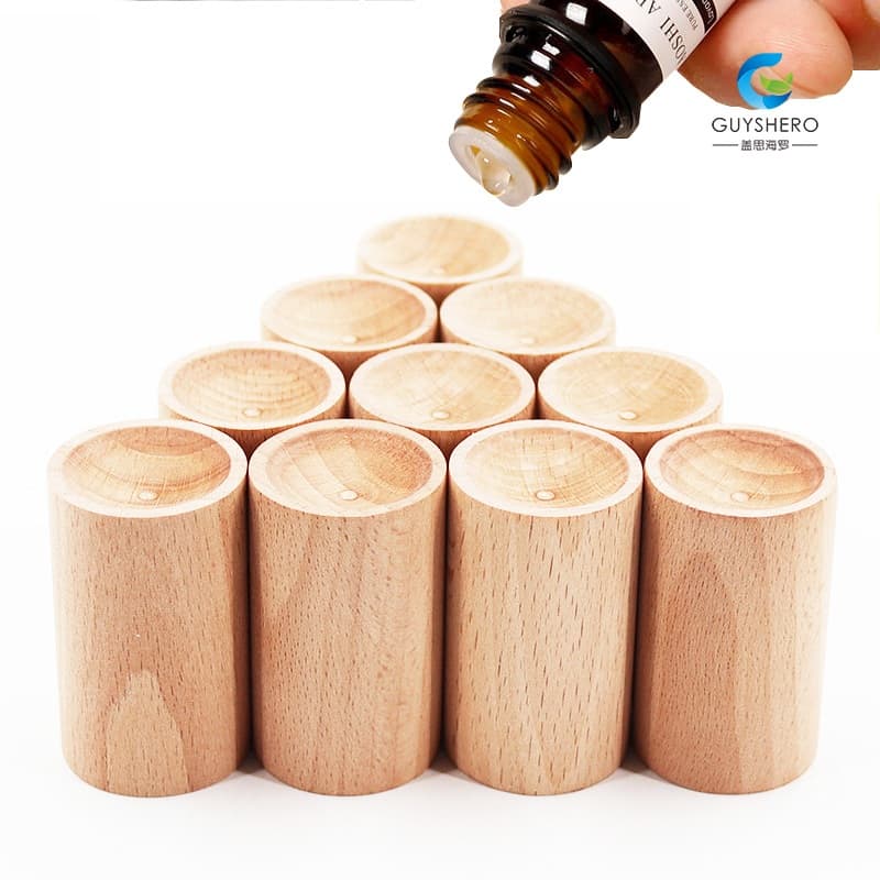difusor de madeira de aroma difusor de óleo essencial para faia cilindro de aromaterapia