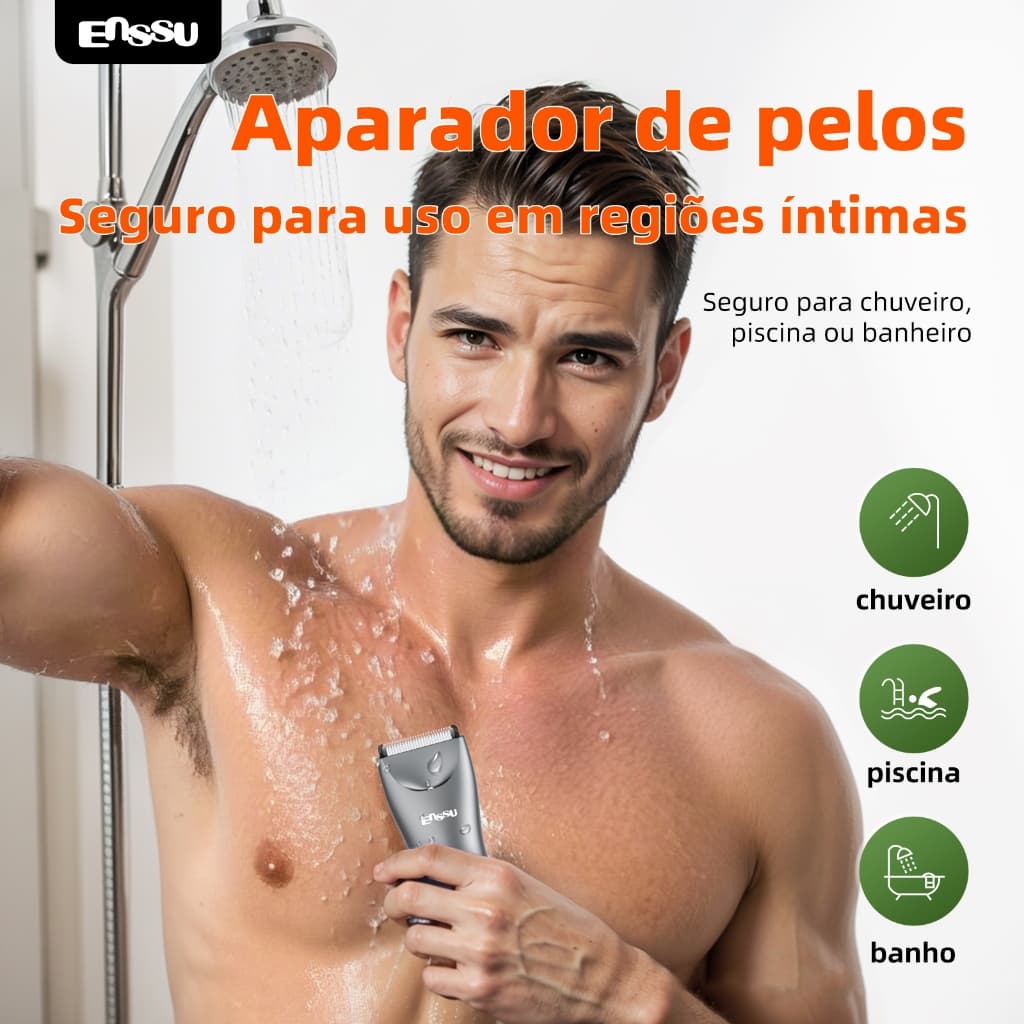Aparador Multifunção Waterproof – Corpo, Rosto, Íntimo com Suporte
