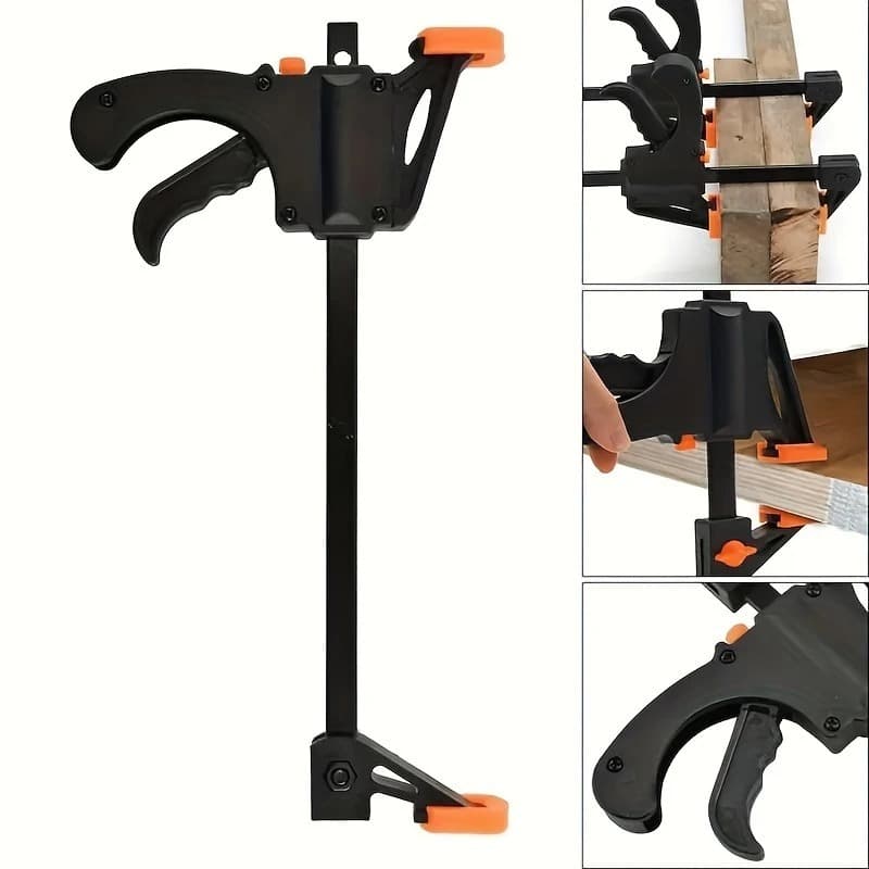 1/2/4/5 PEÇA Grampo Sargento Aperto Rápido Universal 19.5cm
