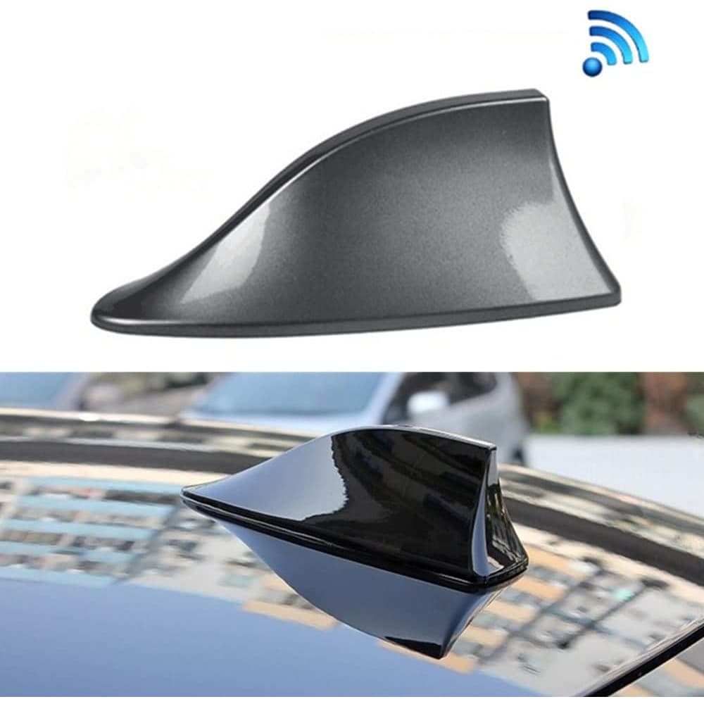Antena Automotiva 6,0dB Rádio De Barbatana De Tubarão Do Carro Sinal FM Para Todos Carros de Teto Curvado