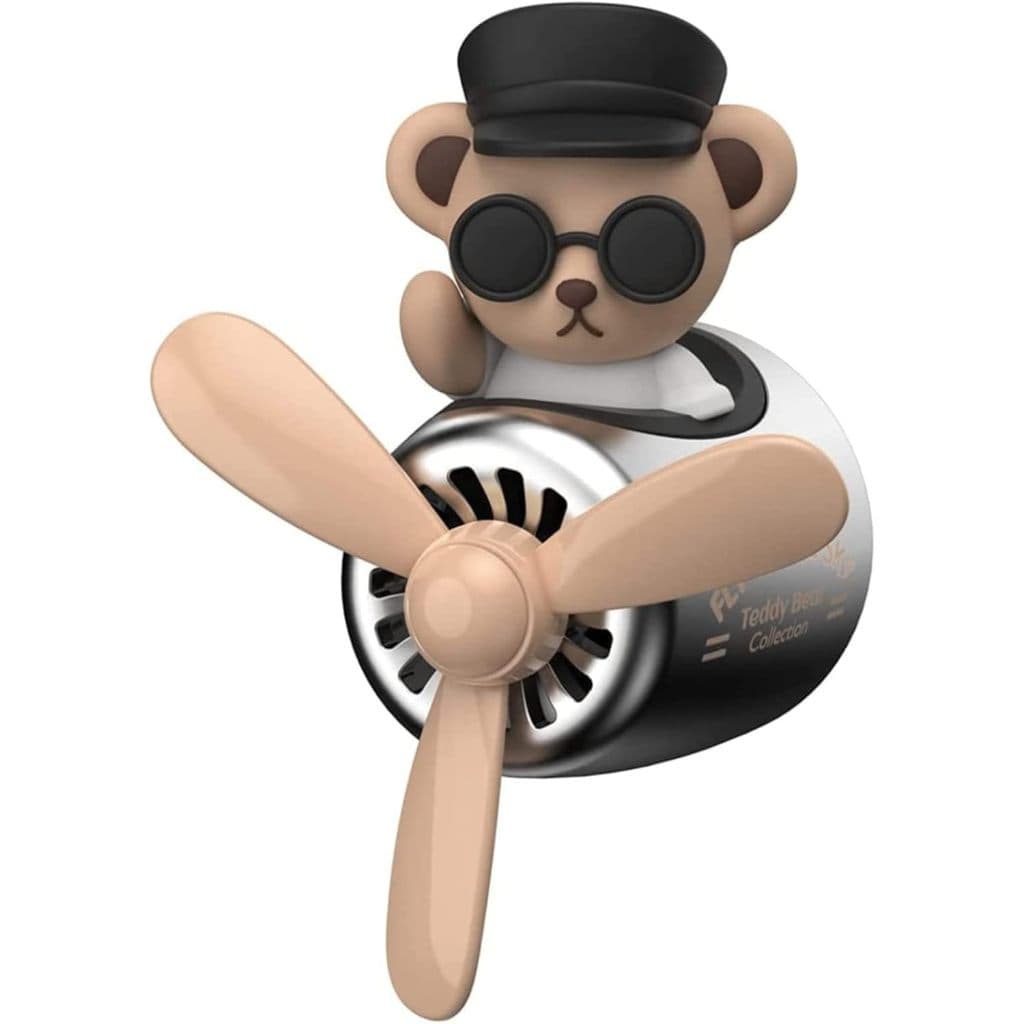 Purificadores De Ar Para Carro , Desenho Animado , Urso De Pelúcia , Piloto , Saída Automotiva , Difusor Criativo De Per