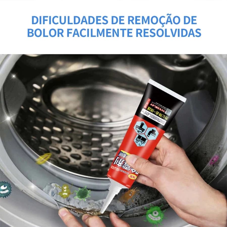 Gel Removedor De Molde Forte , Cozinha Doméstica , Máquina De Lavar , Anel De Borracha Para Remover E Mofo , Limpador