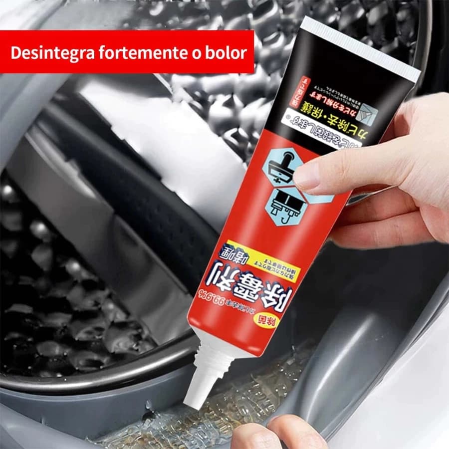 pasta mágica que remove mofo gel , Cozinha Doméstica , Máquina De Lavar , Anel De Borracha Para Remover E Mofo , Limpado