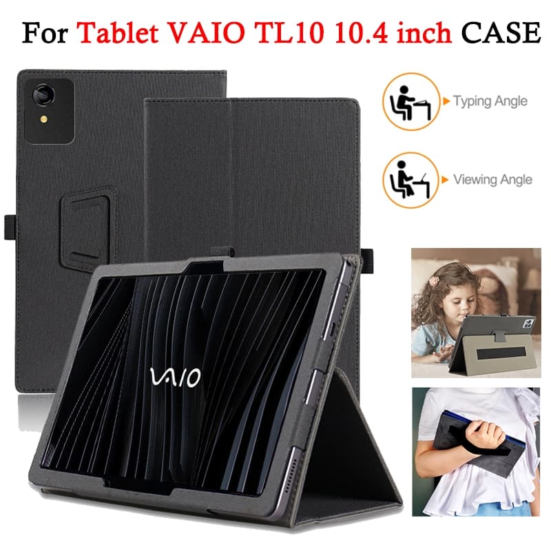Para Tablet VAIO TL10 10.4'' 2k Alta Qualidade Sensação De Pele Capa De Couro Stent Resistente A Quedas Portátil Caso