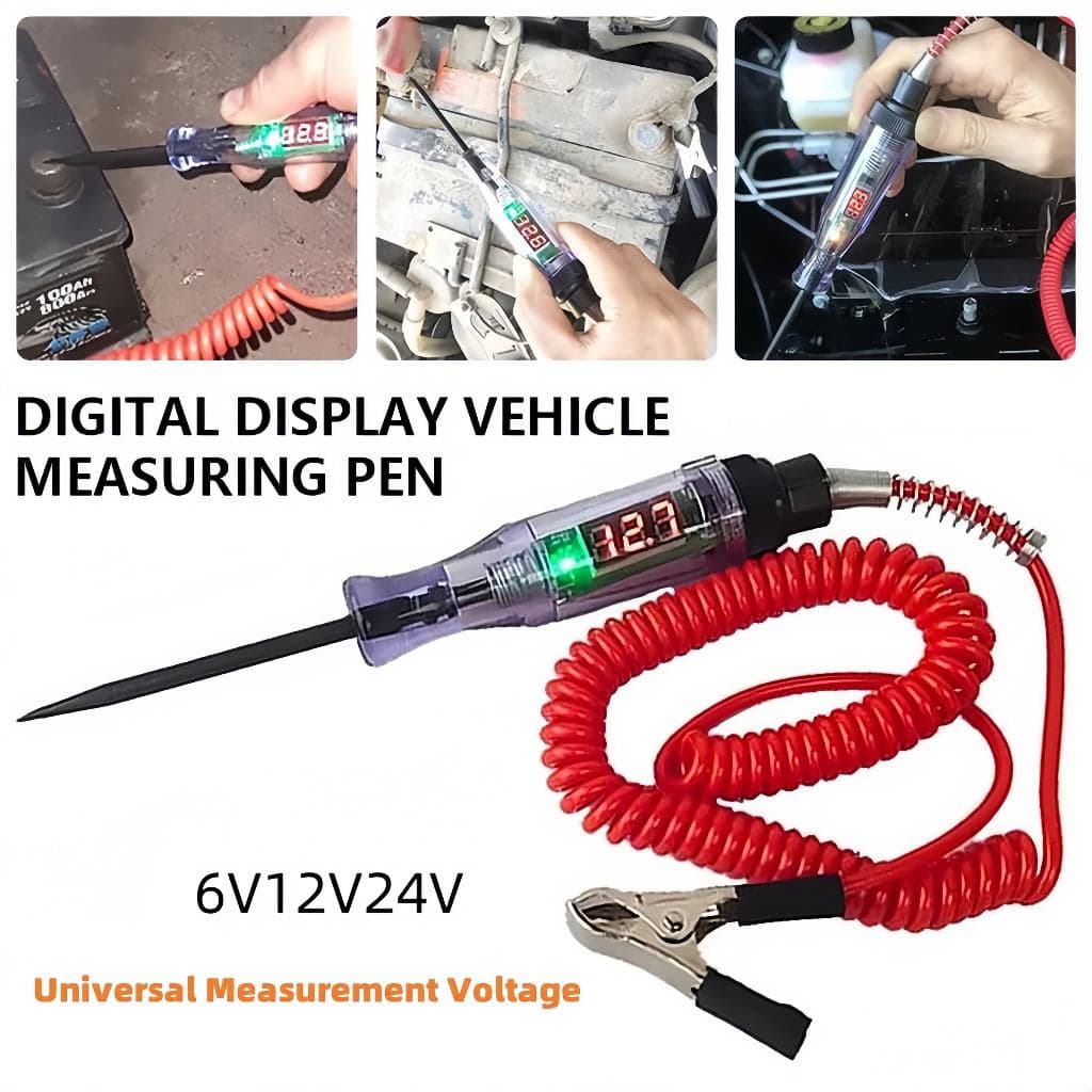 Testador De Circuito De Tensão Para Caminhão De Carro Ferramentas Auto 9V-72V Sonda De Diagnóstico Elétricas Caneta De M
