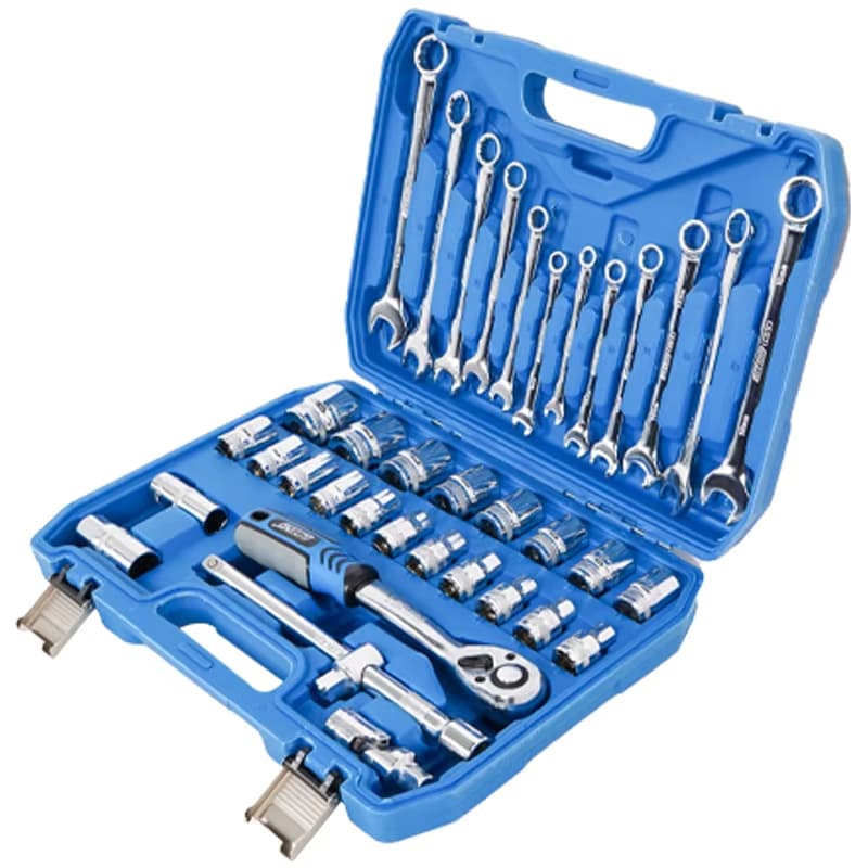 Kit de reparo de máquina Ferramenta de hardware de 37 peças Catraca Dafei Kit de reparo de automóveis domésticos Kit de