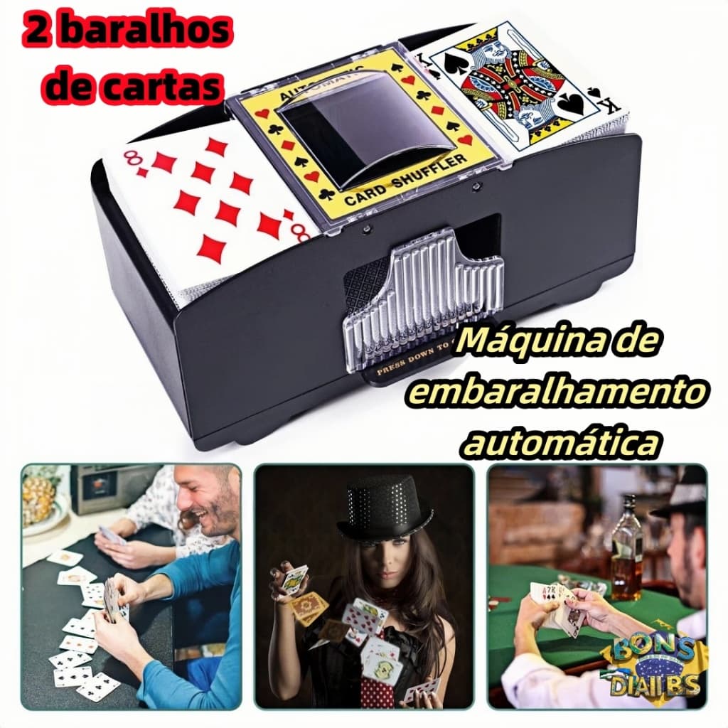 Máquina de embaralhamento automática universal