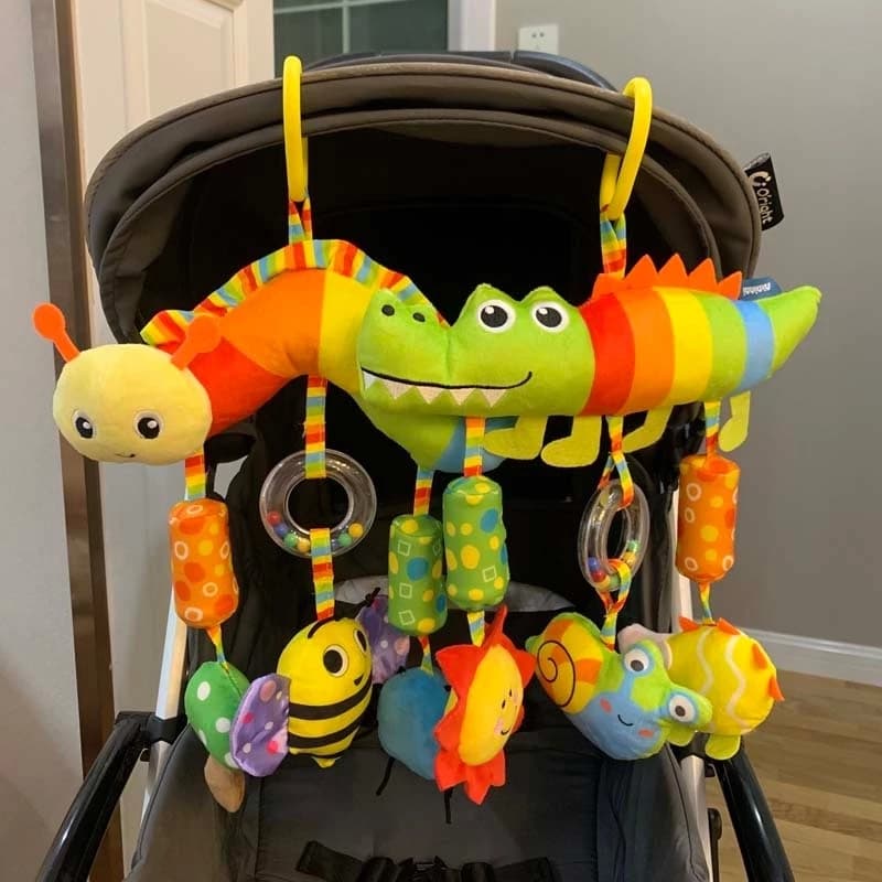 Brinquedos Para Carrinho , Brinquedo De Pelúcia Para Bebê De 0 A 3 Anos De Idade , Sinos Pendurados Berço/Infantis