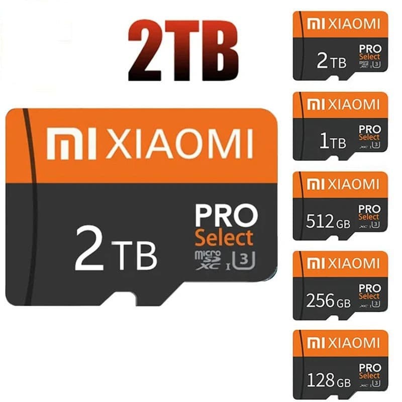 Micro 2TB Ultra SD/TF 32GB 128GB 256GB 1TB 512GB Cartão De Memória MicroSD