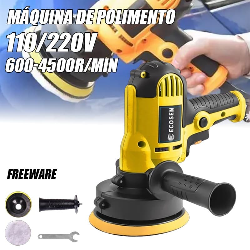 Lixadeira Multifunções Automotiva angular 5 Polegadas 800w 125mm - Voltagem 110v