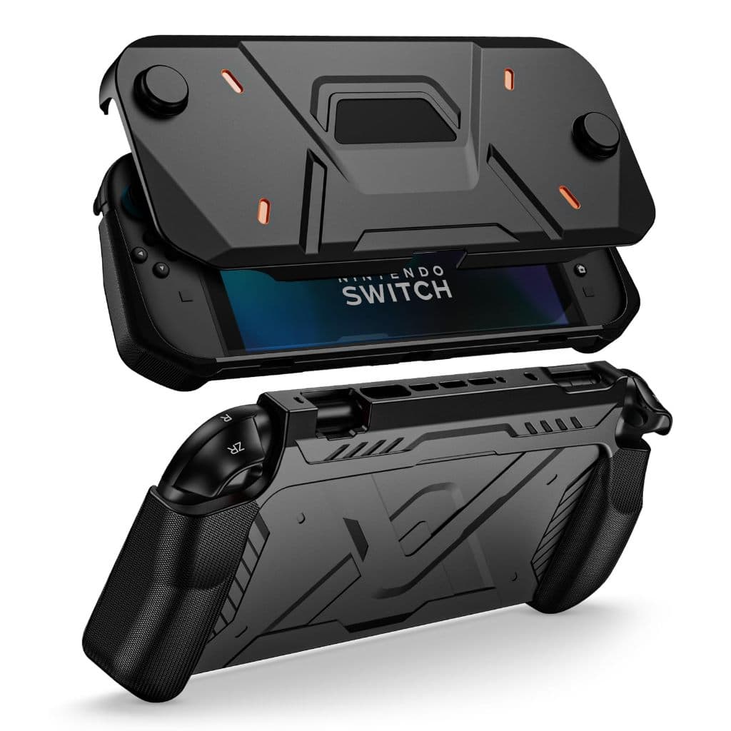 Capa Protetora Para Nintendo Switch 2 , Durável , Antiderrapante , À Prova De Choque , Rígida , Corpo Inteiro , Proteção