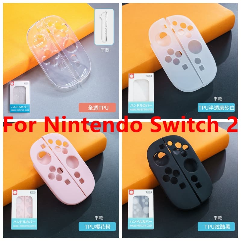 Capa De Controle Compatível Com Nintendo Switch 2 JoyCon 2 PCS Hard PC Joy-Con Cover Absorção De Choque E Acessórios Ant
