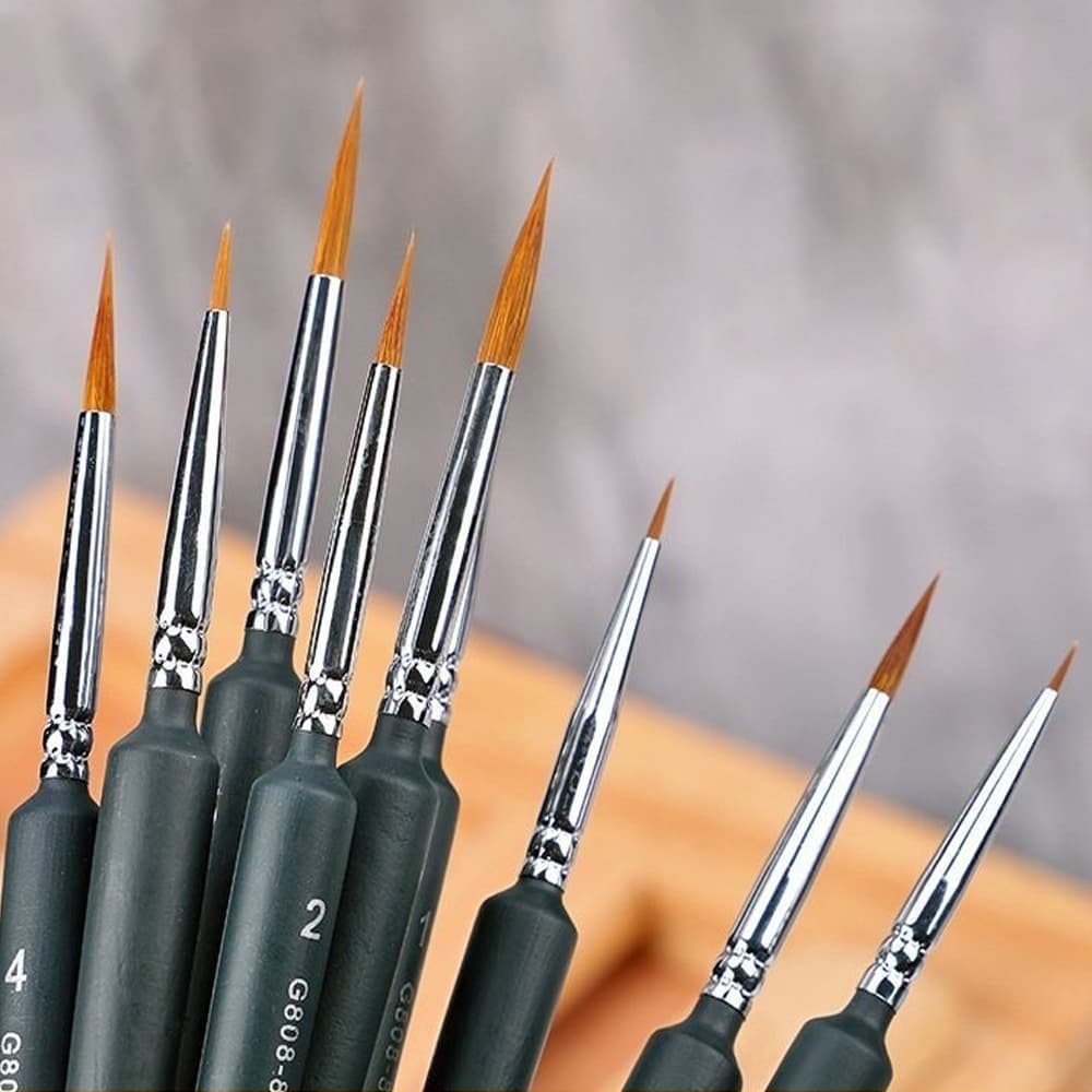 Pincéis De nylon DROFE Pincel De Contorno Especial Para Pintura Por Número