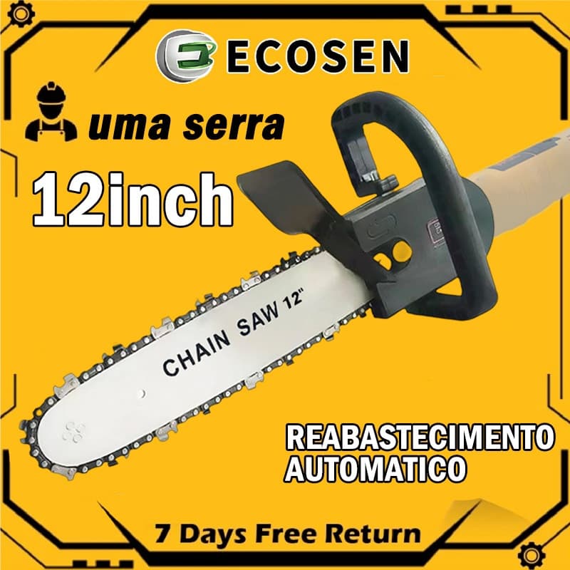 Kit Motosserra Adaptador Para Esmerilhadeira Angular Aço 12 pol para envio imediato
