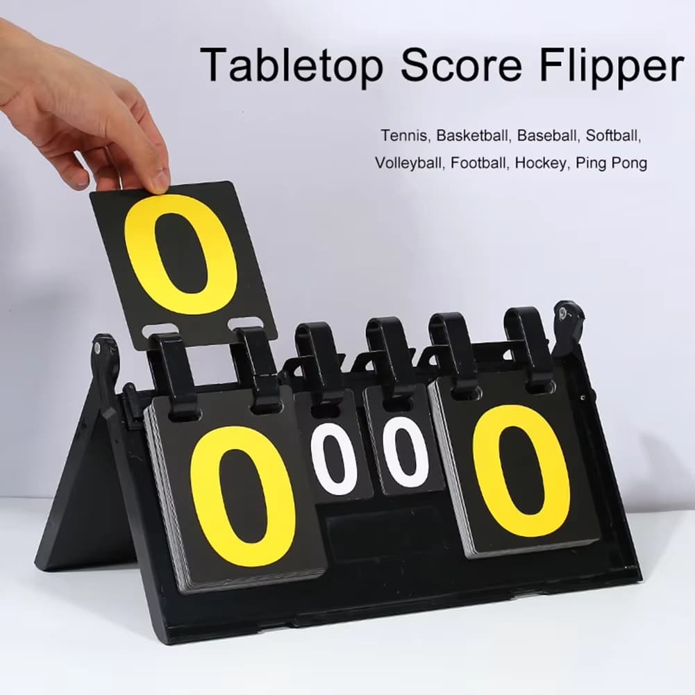 Placar De Mesa Pontuação Contador Marcador Jogo Dobrável Utilidades
