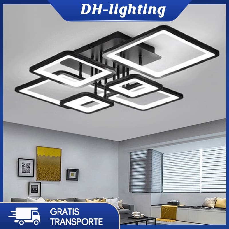 (Com LED) Luz De Teto Sala De Estar Moderna LED Quarto Nordic Casa Jantar