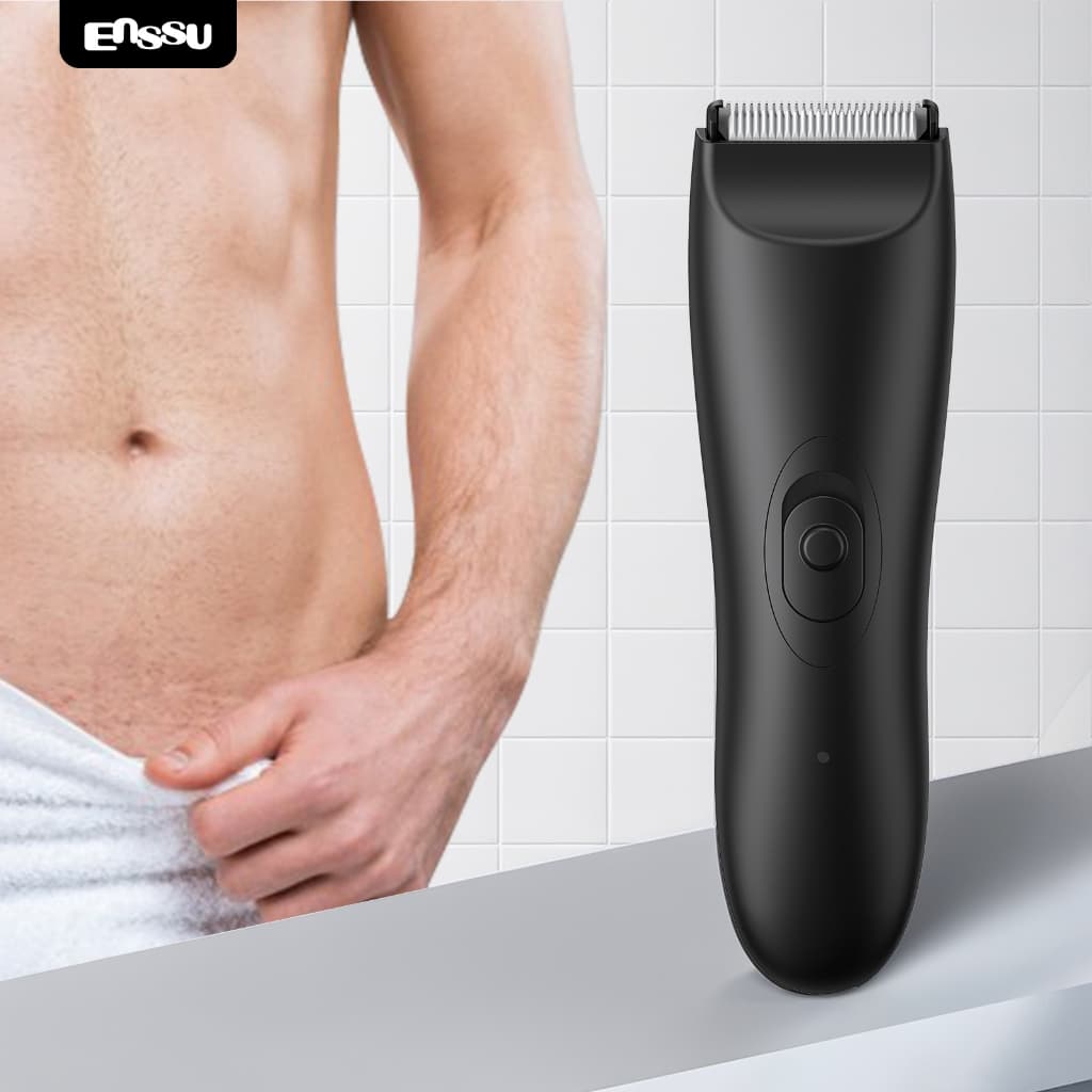 Aparador de Pelos Silencioso com Lâminas de Cerâmica – Corte Preciso e Seguro para o Corpo Inteiro