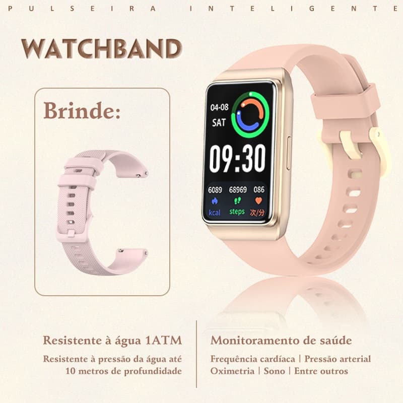 Relógio Smartwatch H68 30 Dias Bateria  Bluetooth IP68  Tela HD, Oxímetro | Relógio Inteligente Esportivo Android/iOS