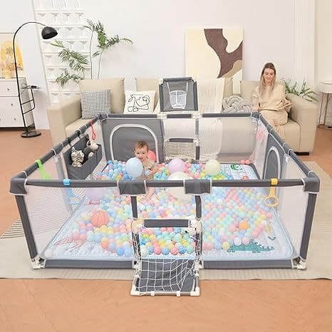 Cercadinho Bebê Chiqueirinho Infantil Grande Menino Menina