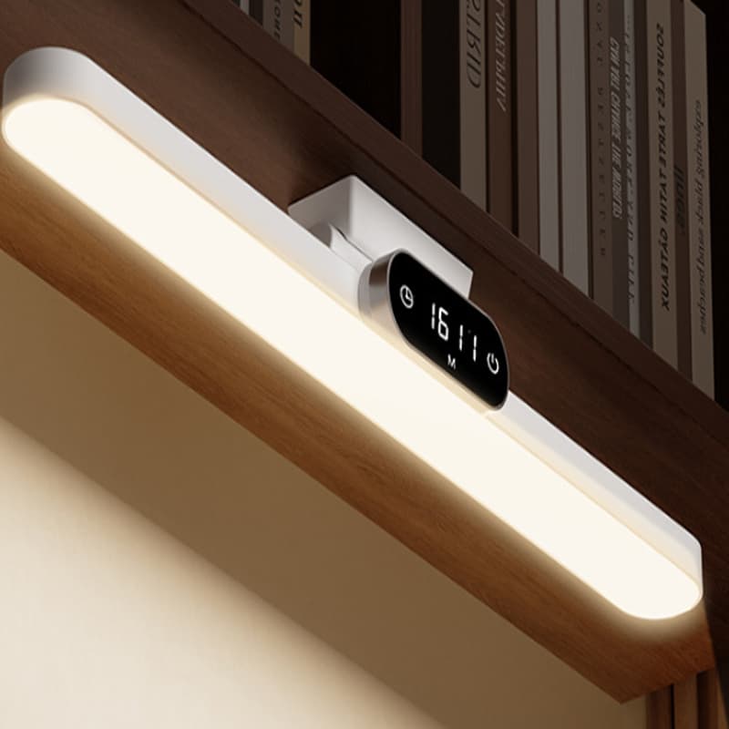 35CM Luz LED Sem Fio sensor De Inteligente Do Guarda-Roupa Quarto De Carregamento USB Com relógio digital