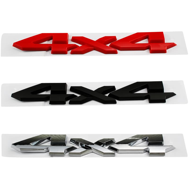 ABS Grande 4x4 Logotipo Tronco Traseiro Emblema Adesivos De Carro Para Dodge RAM 4x4 1500 2500 Captador Corpo Reequipame