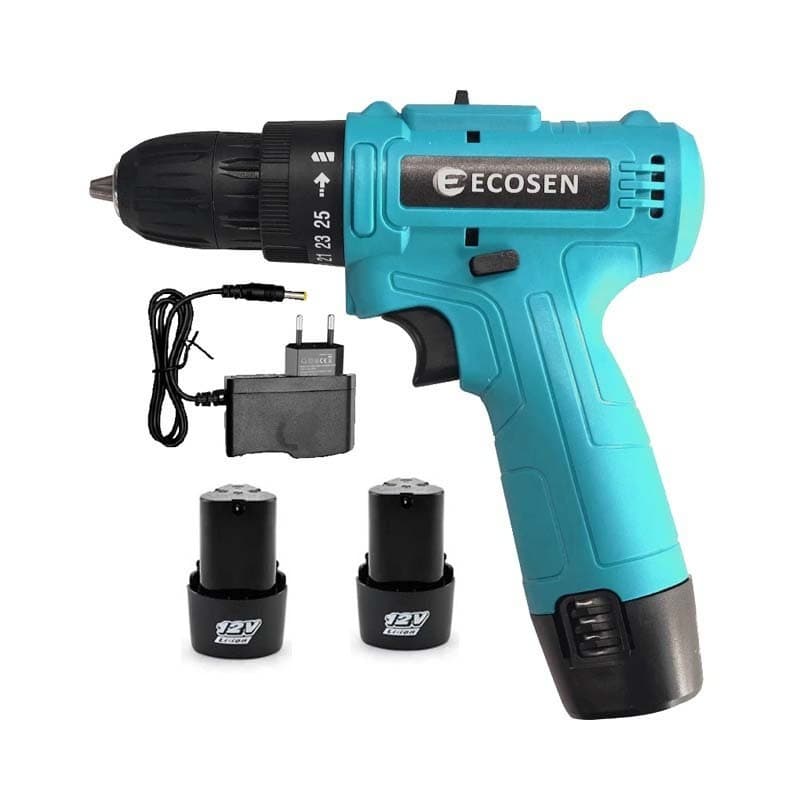 Broca de parafuso sem escova 12v/Motor de carvão sem escova de bateria dupla