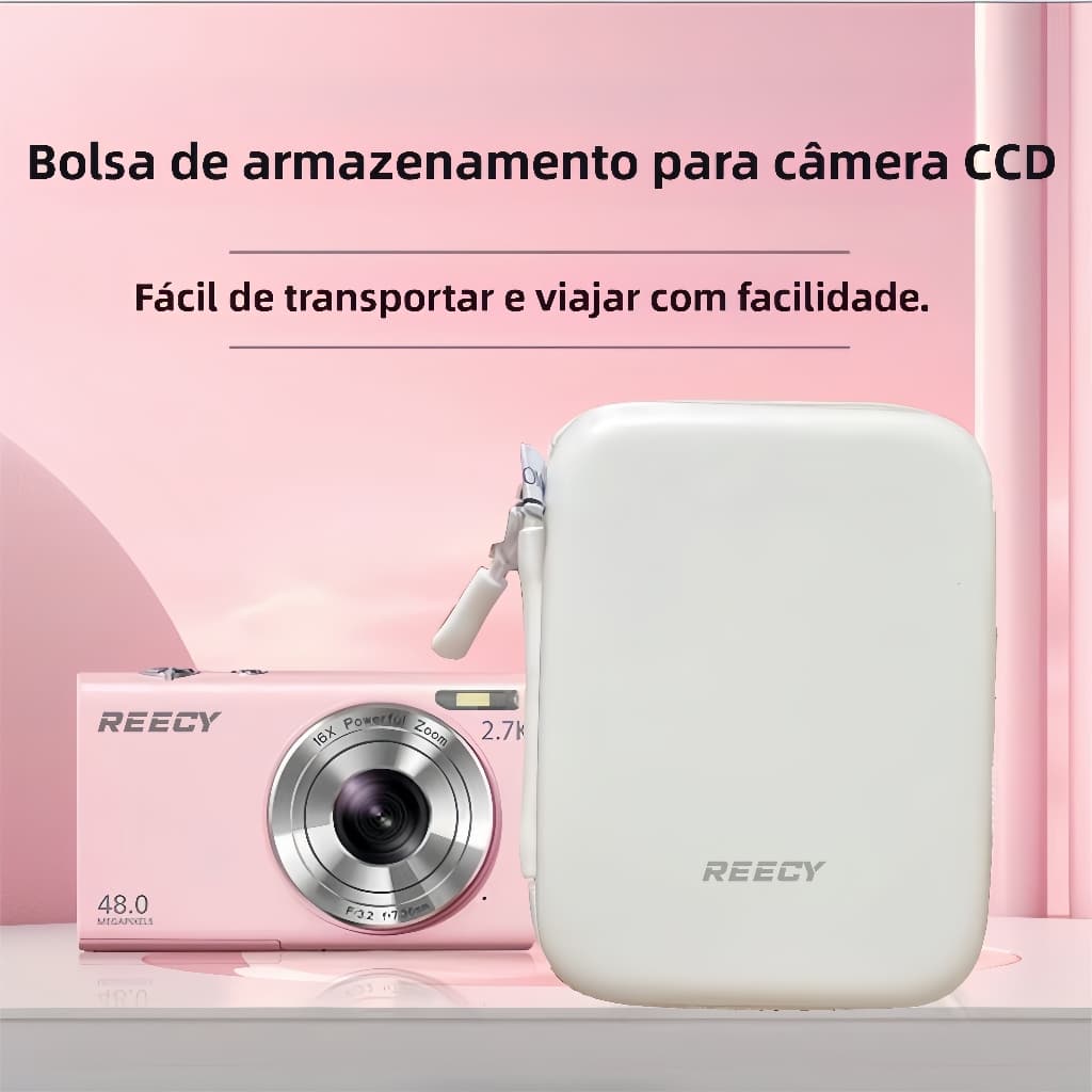 Bolsa de armazenamento para câmera CCD adequada para Sony/Canon Etc. Arrumado + proteção, carregador de armazenamento pa