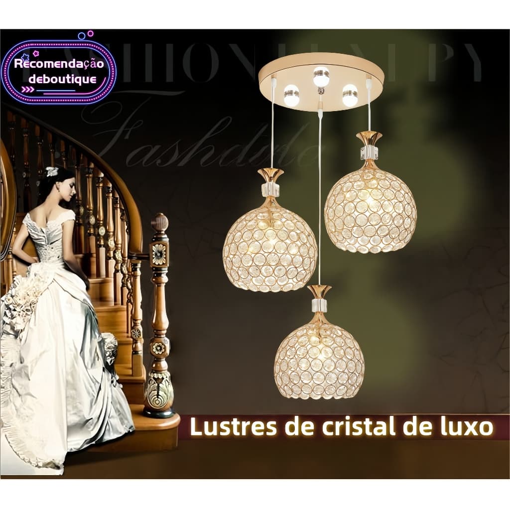 Lustre Sala De Jantar Luz 2026 Novo Estilo Simples Cozinha Luz Quarto Moderno Simples 3 Cores Em 1