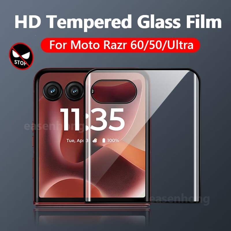 Filme De Vidro HD/Privacidade Para Motorola Razr 60 Ultra/70 50/50 Tela Curvo À Prova De Choque Moto Razr60 Protetor Tra