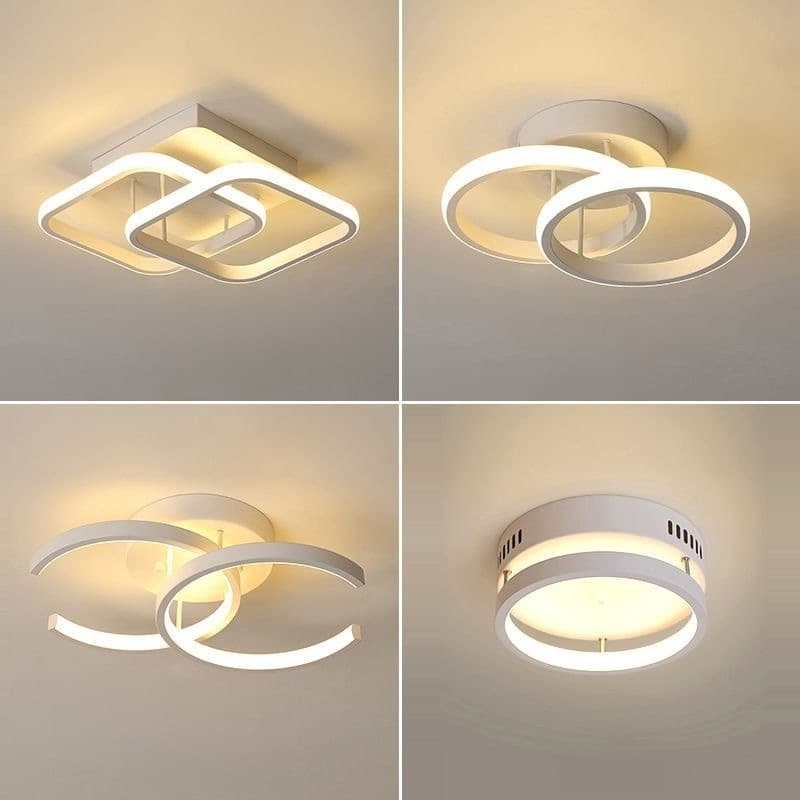 Lustre De Teto Led Moderno Em 3 Cores Para Corredor , Sala De Estar , Quarto , Cozinha (127V/220V)