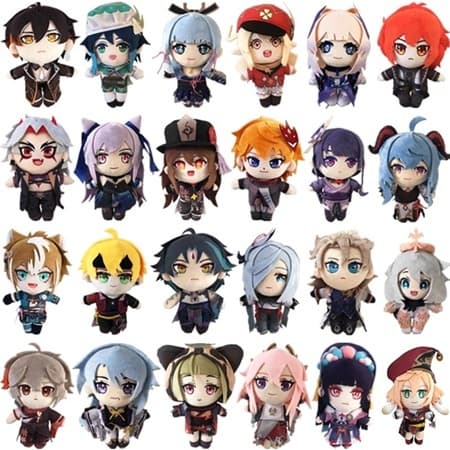 60 Estilo Genshin Impacto Boneca De Pelúcia Itto kazuha Keqing Xiao Tartaglia gorou Thoma Yae Miko kunikuzushi Figura Br