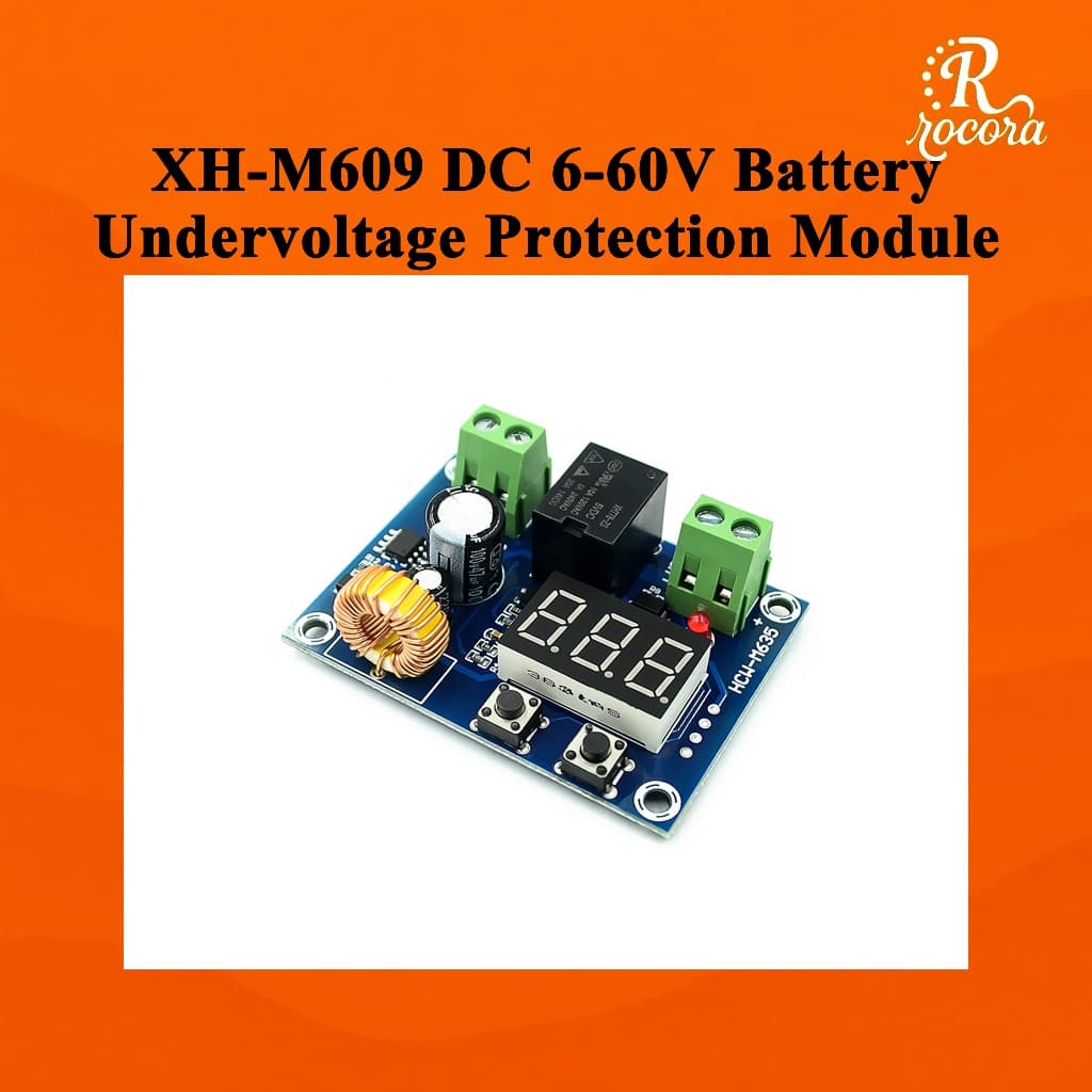 Módulo De Proteção Contra Subtensão De Bateria DC XH-M609 – Controlador De Corte 12V 24V 36V Para Baterias De Lítio E Ch