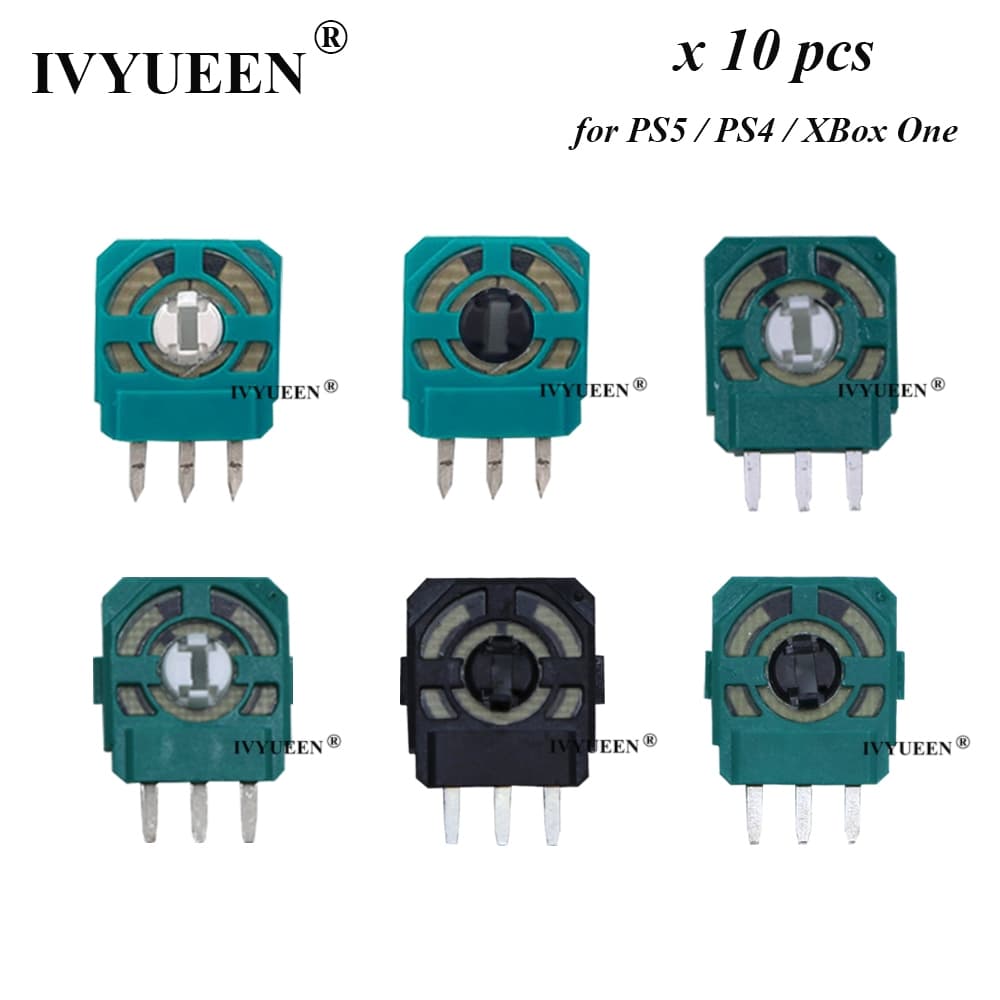 10 Peças Para PlayStation 4 PS4 PRO Slim PS5 Controlador Joystick Eixo Sensor Analógico Módulo De 3 Pinos Micro XBOX ONE