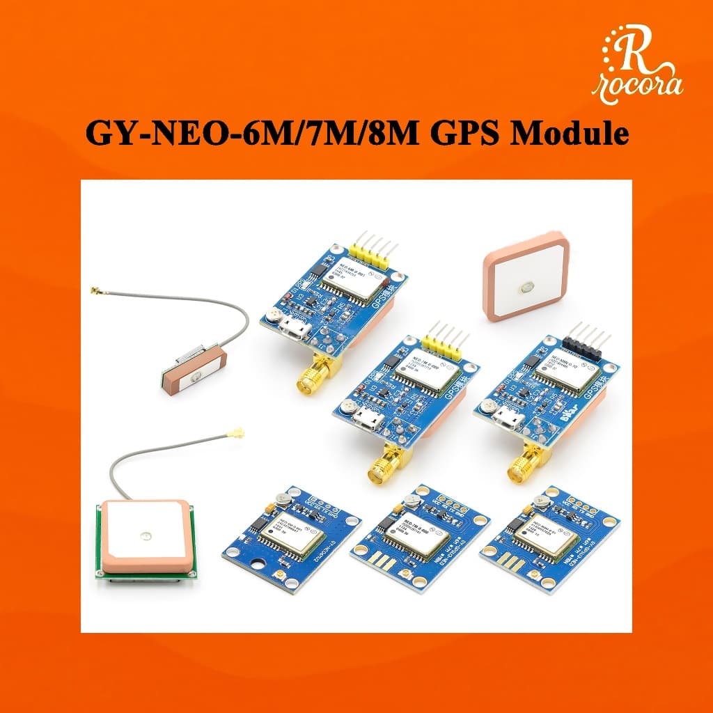 Módulo GPS GY-NEO-6M/7M/8M Antena Cerâmica Ativa De Chip Cerâmico