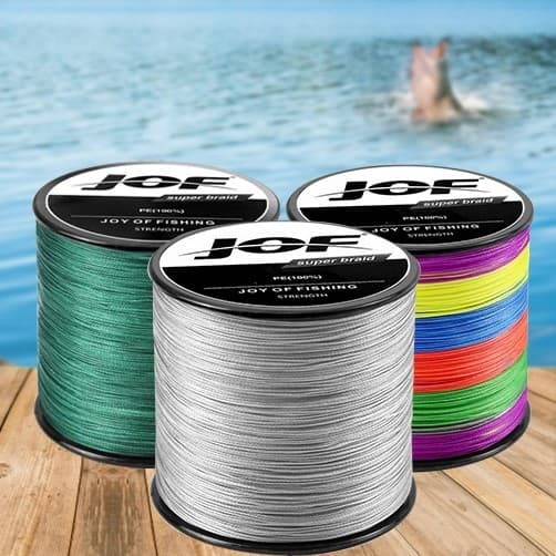 Linha De Pesca Trançada Multifilamento JOF 4 Strand 300m PE-Ideal Para De Carpa~~