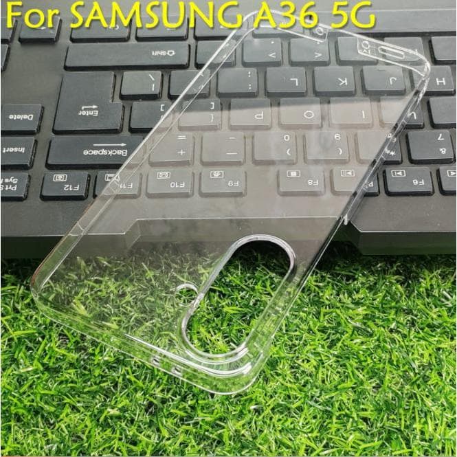 Cristal Duro PC Claro Caso Capa Para Samsung Galaxy A36 A56 5G Transparente À Prova De Choque De Telefone