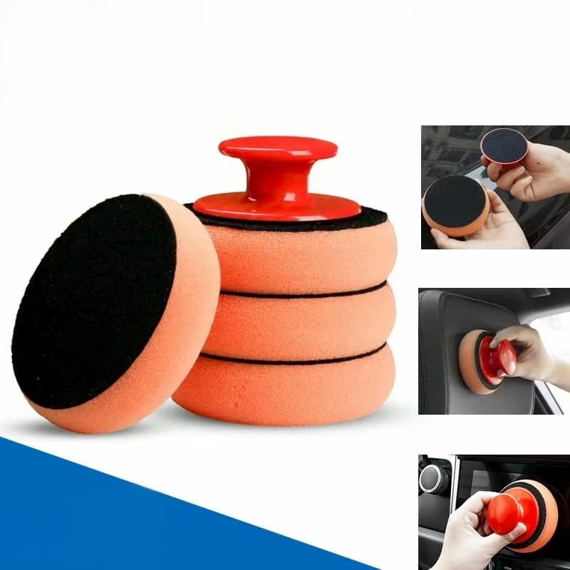 Suprimentos de cuidados com alça pintura polimento cera esponja vidro/Kit de limpeza de piso ferramentas comumente usada