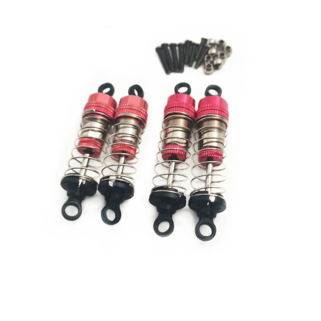 wltoys 144001 124017 124016 124019 rc Amortecedor De Óleo Tipo Carro Pré-Cheado 500CTS Acessórios De silicone Peças De Frontal E Traseira