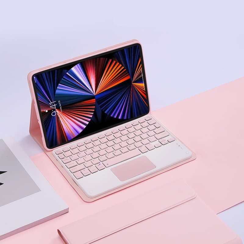 2025 Nova Capa Para Tablet Com Slot Caneta iPad 7/8/9/Air3/- Pro Alto-Falante 10.2/10.5 Polegadas Teclado Bluetooth
