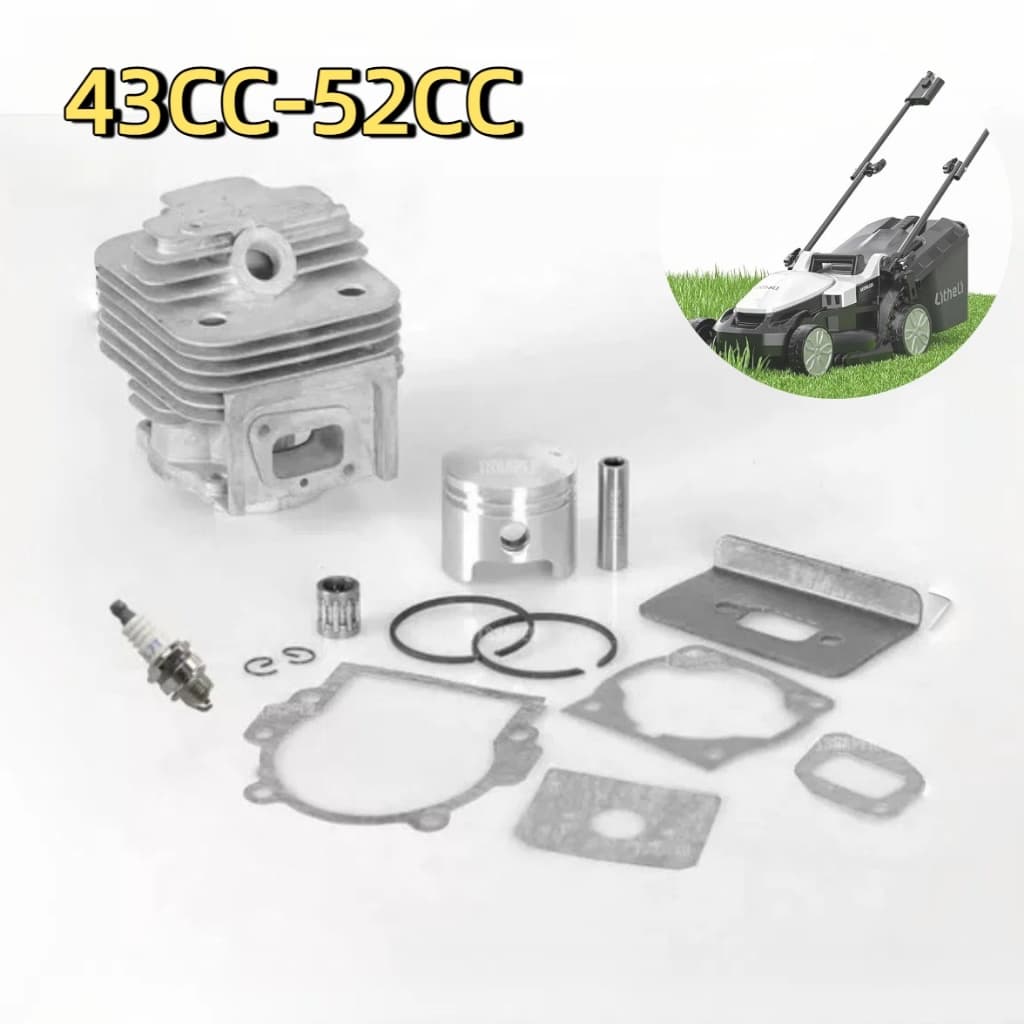 Kit Cilindro Pistão Roçadeira Gasolina 52cc（44mm）