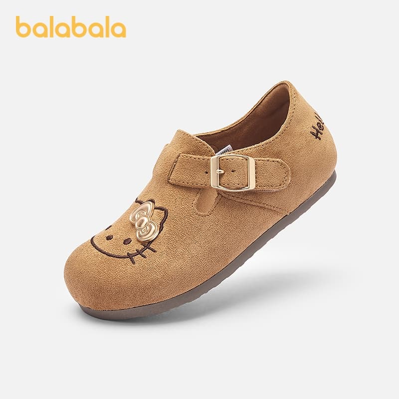 (Sanrio IP) balabala Meninas Princesa Sapatos Retro Birkens Primavera Outono 2026 Novo Estilo