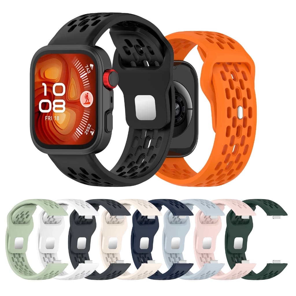 Pulseira De Silicone Para Huawei Watch Fit5 Fit4 Fit3 Pro Fit 4 3 5 oft À Prova Dwaterproof Água Esporte Banda Moda Subs